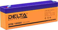 Аккумулятор Delta 2,2 Ач 12 Вольт DTM 12022