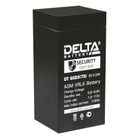 Аккумулятор Delta 2,3 Ач 6 Вольт DT 6023 (75)