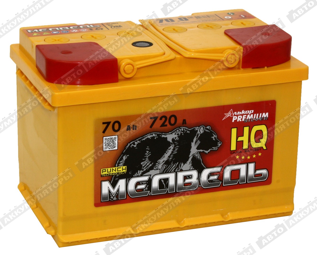 Медведь Silver Ca/Ca 6СТ-70.0 VLA