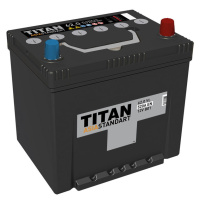 Аккумулятор Titan Asia Standart 62 Ач о/п 6СТ-62.0 VL (D23FL)