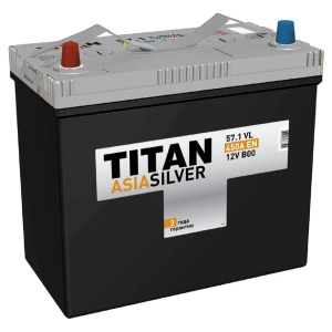 Titan Asia Silver 6СТ-57.1 VL (B24R)