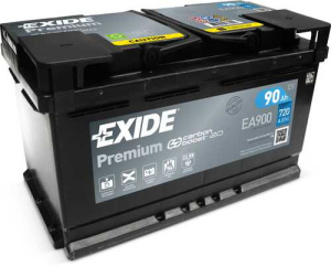 Аккумулятор EXIDE EA900 90Ah 720A